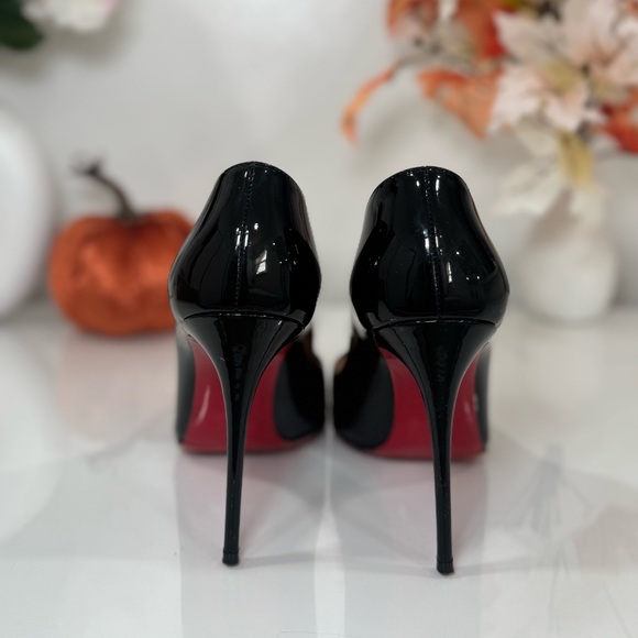 Christian Louboutin -Style PIGALLE FOLLIES 100MM NAPPA COLOR black-  size 36.5EU - Picture 3 of 10